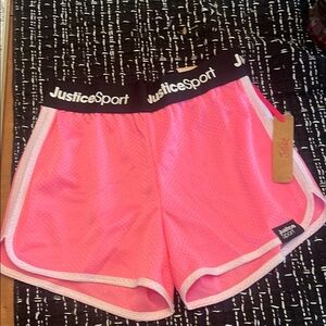 NWT Justice Sport Pink Girl’s Shorts
